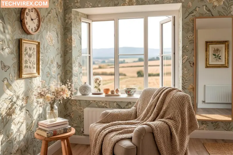 add floral and nature inspired patterns