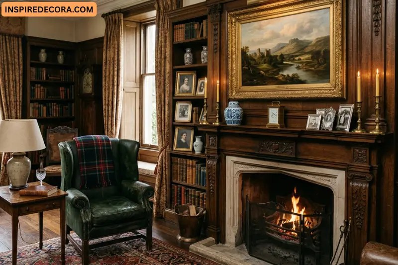 antiques and vintage pieces strategically
