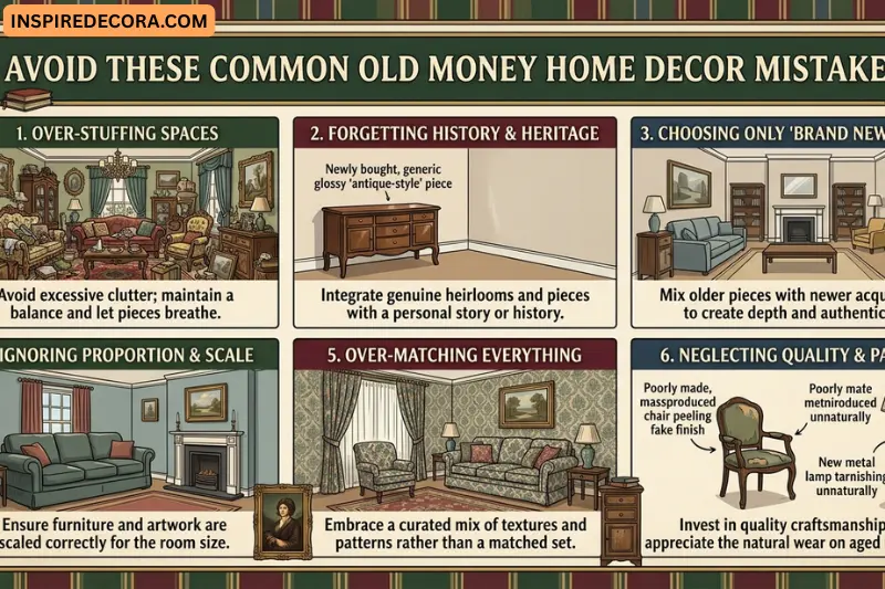 avoid these common old money decor mistakes