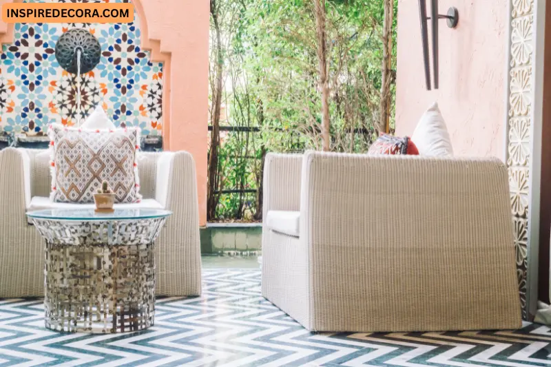 create a cozy floor indian seating area