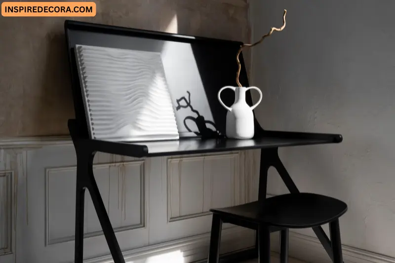 feature corner with decor accessories