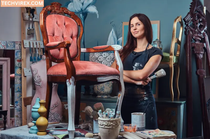 mix vintage and modern furniture for character