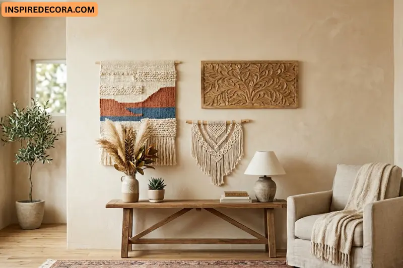 start with statement handcrafted wall decor