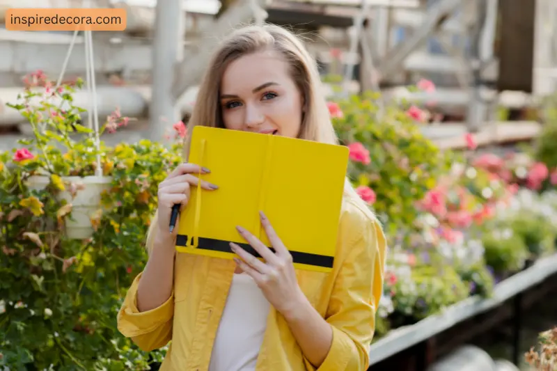 with gardening journal you can easily track