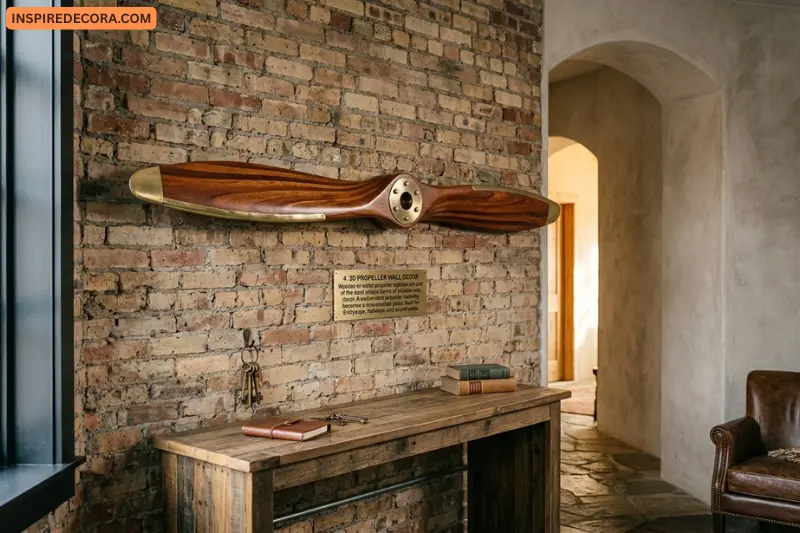 3d propeller wall decor