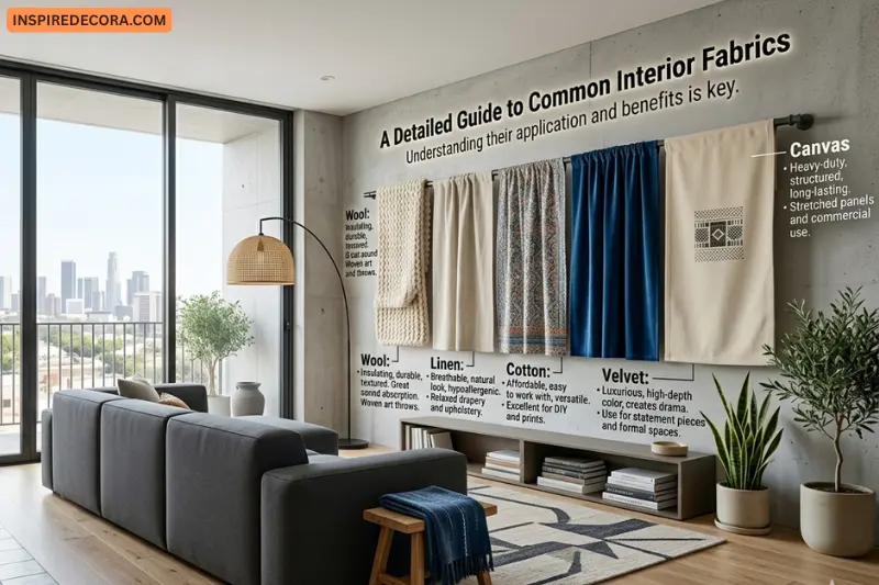 best fabrics for wall decor