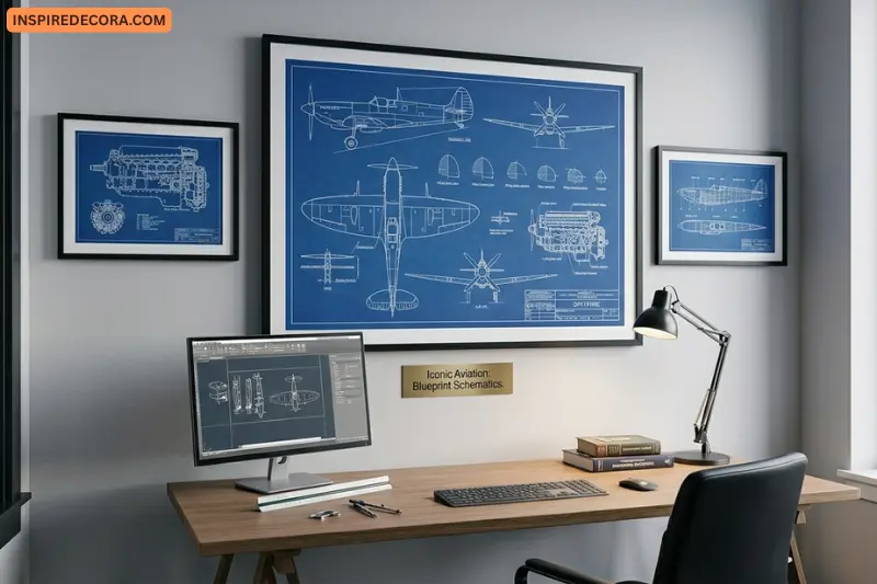 blueprint and schematic prints