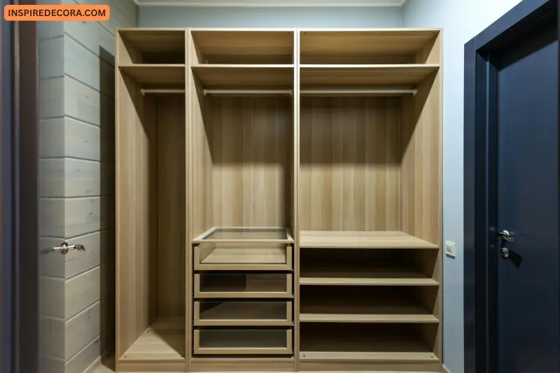 built Iin wardrobes with dressing tables