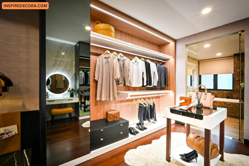 built in wardrobe ideas with mirrors