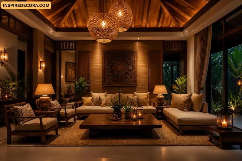 create a calm atmosphere with lighting