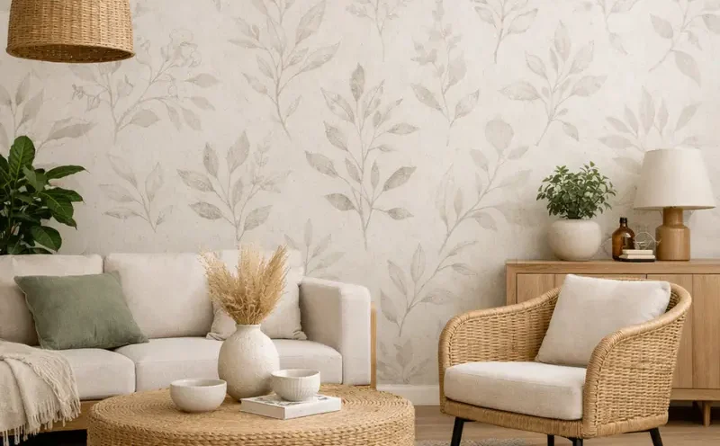 eco-friendly wallpaper home decor