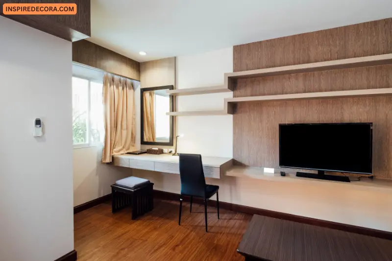 floor-to-ceiling wall unit