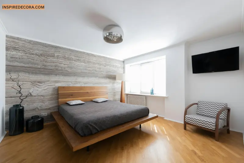 marble-effect wallpaper for affordable luxury