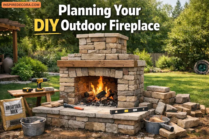 planning your diy outdoor fireplace