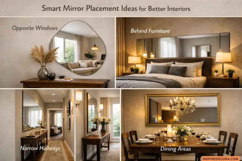 smart mirror placement ideas for better interiors