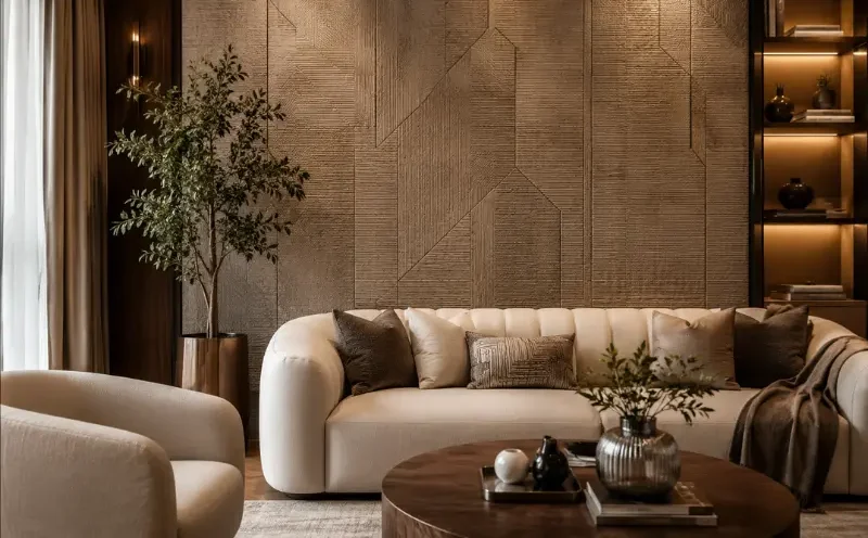 textured wallpaper for luxury interiors