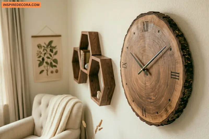 wood slice clock intermediate