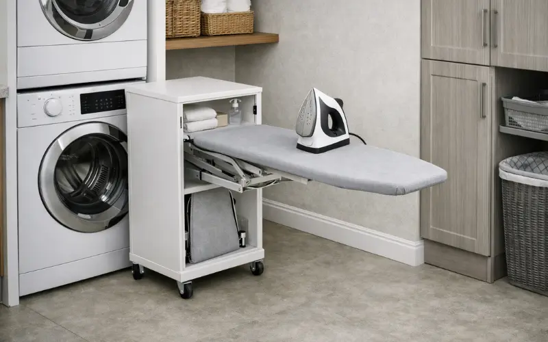 cabinet pull-out unit on rollers