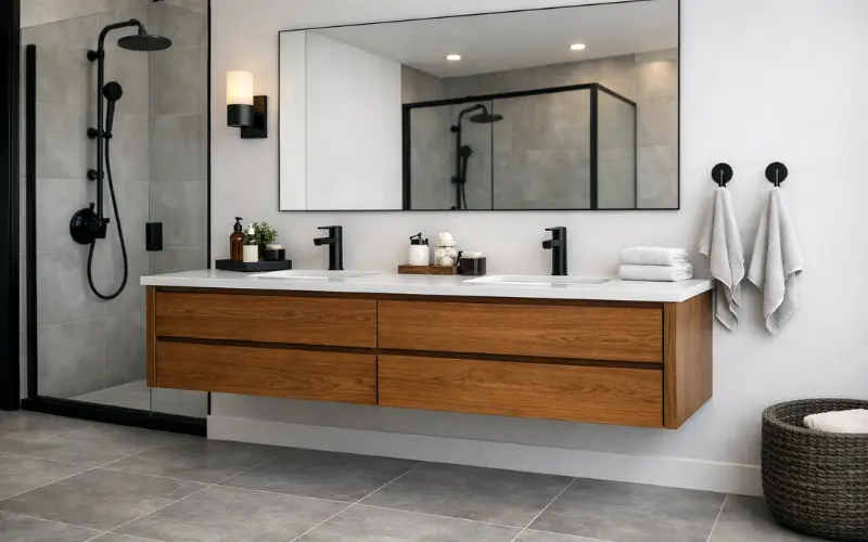 double-sink vanity