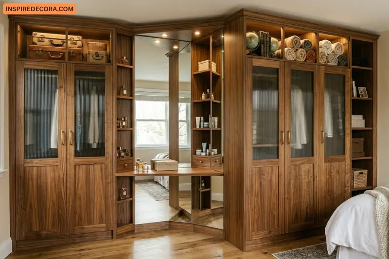 floor-to-ceiling corner cupboards