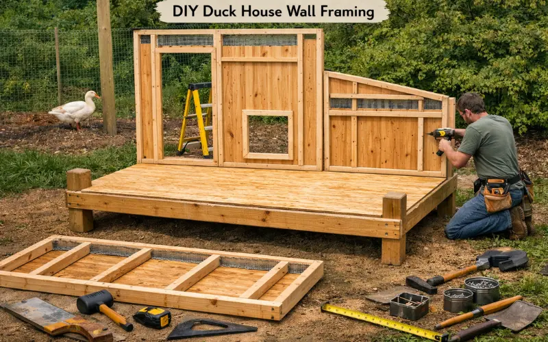 frame and raise the walls