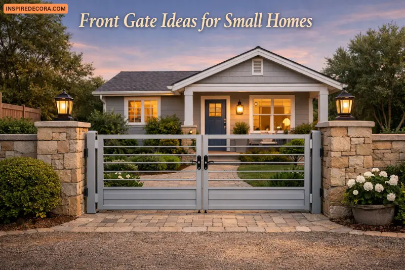front gate ideas for small homes