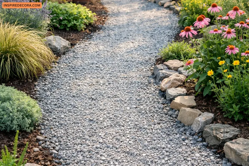 gravel garden path