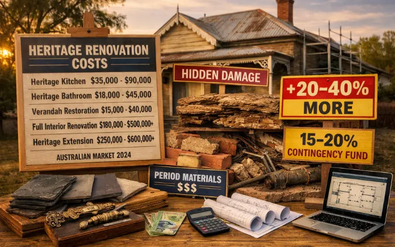 heritage renovation costs