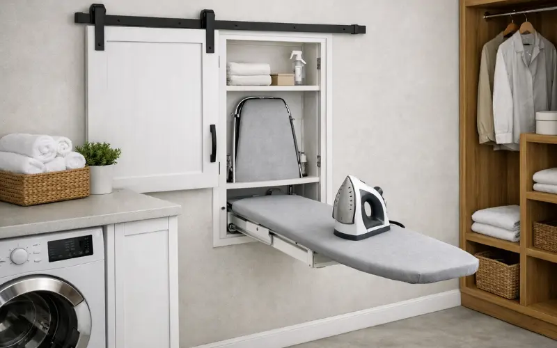 in-wall fold out ironing board