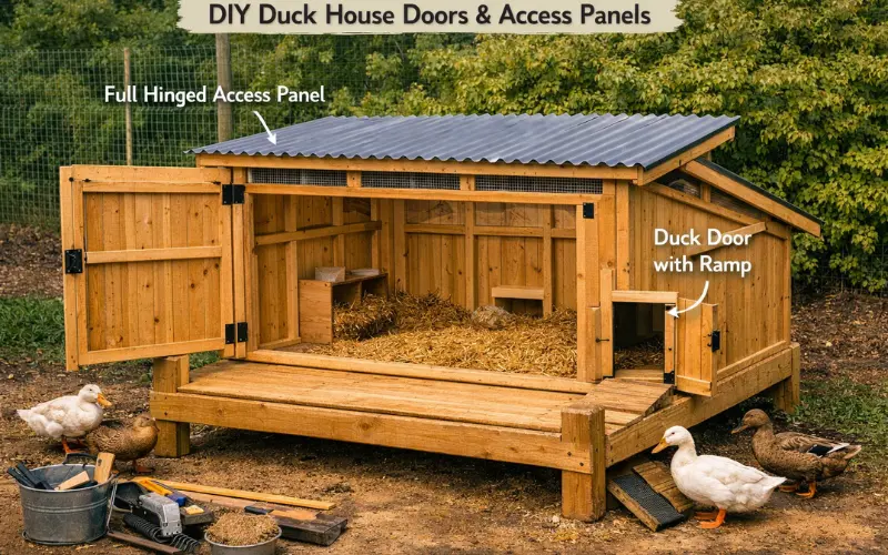 install doors and access panels