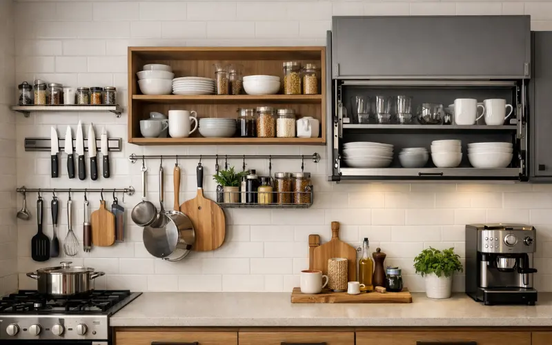 kitchen wall storage