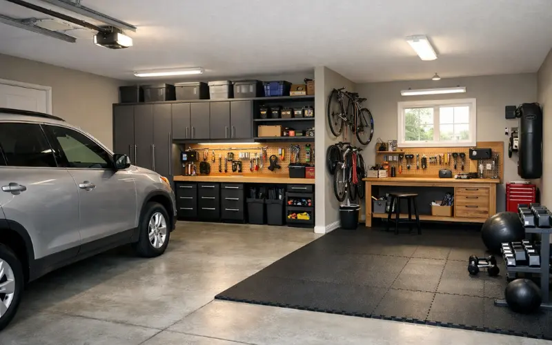 layout planning zone your garage