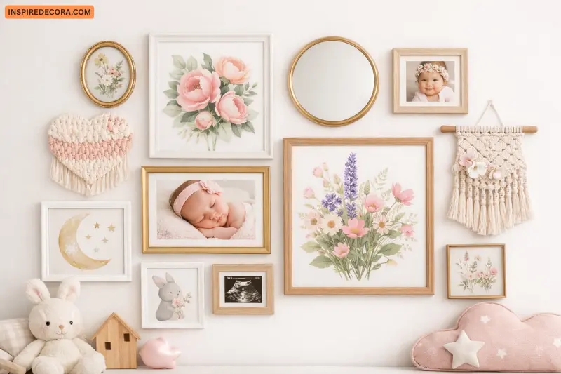 nursery gallery wall