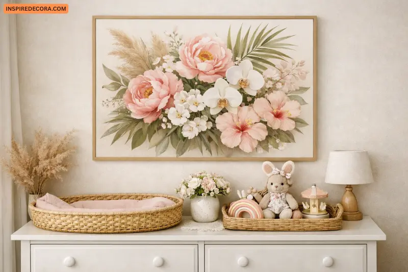 oversized botanical prints