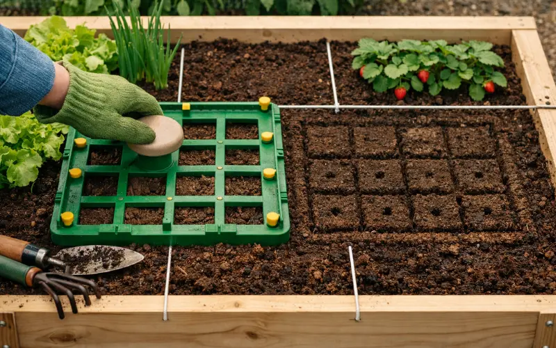square foot gardening tool