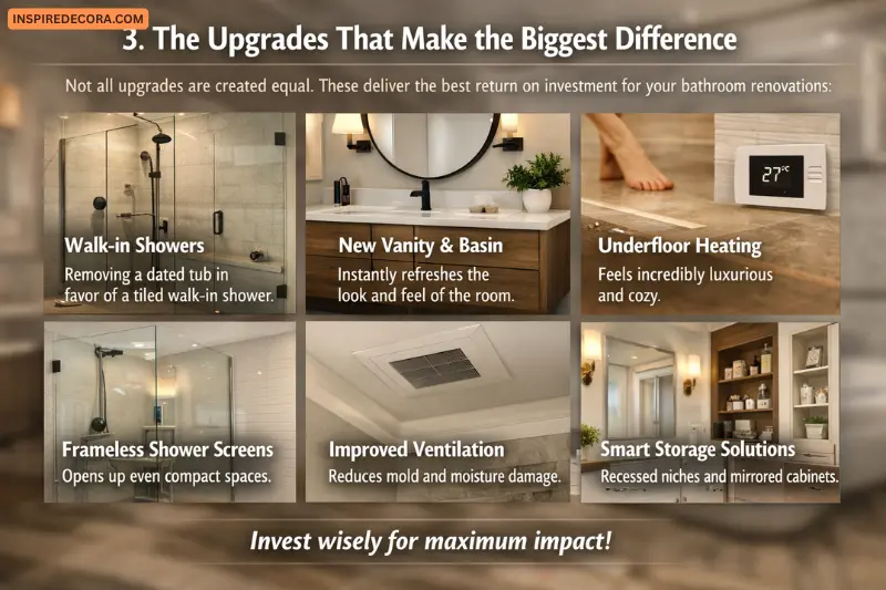 the upgrades that make the biggest difference