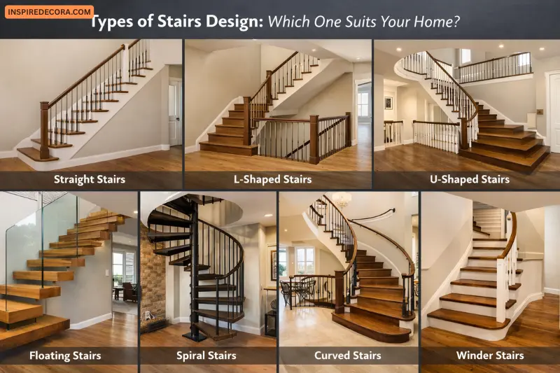 types of stairs design