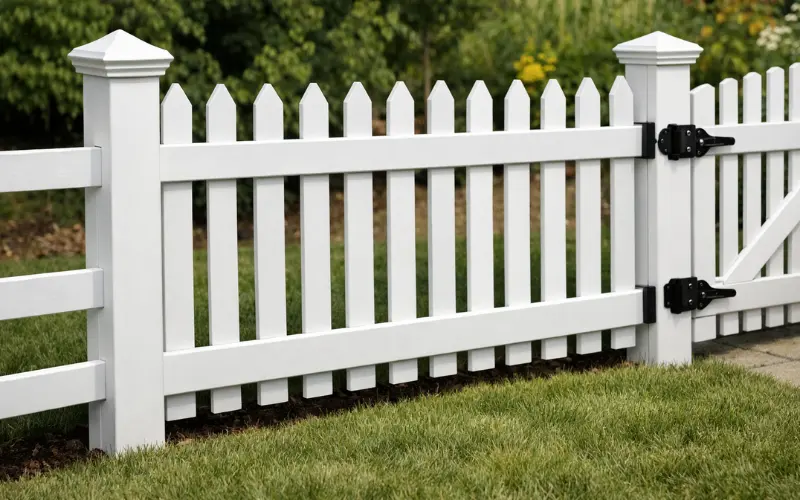 anatomy of a white picket fence