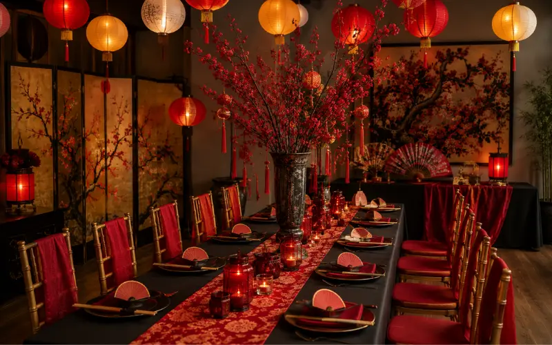 asian decorations for a party
