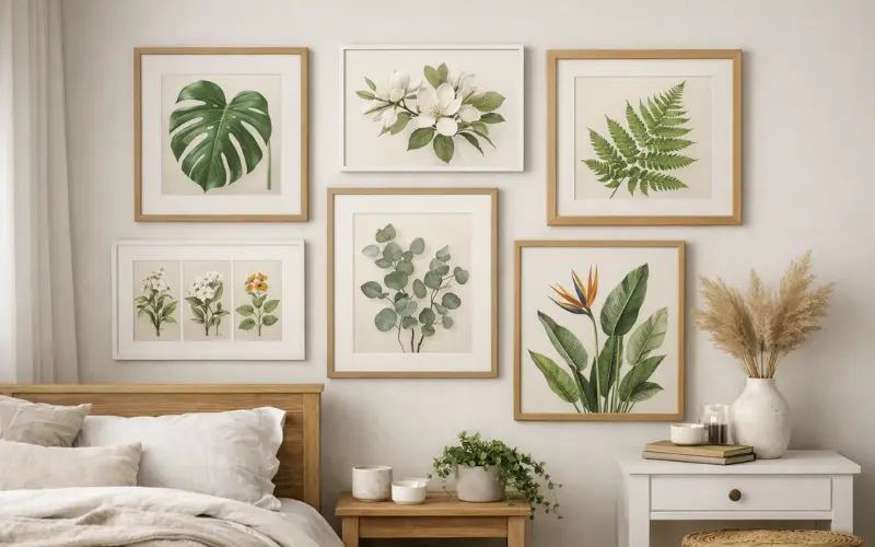 botanical prints for a fresh and elegant feel