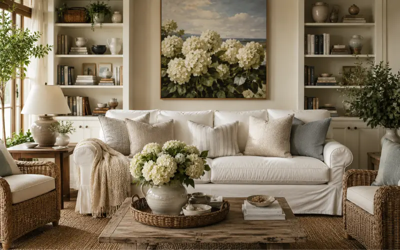 coastal grandmother living room