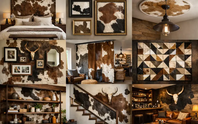 creative cowhide wall decor ideas to try