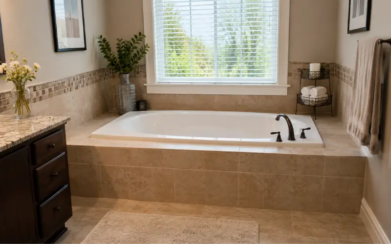drop-in garden tub