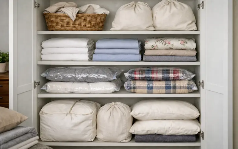 match storage method to fabric