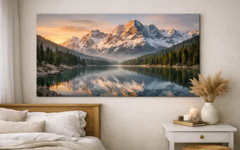 mountain landscape prints for a modern look