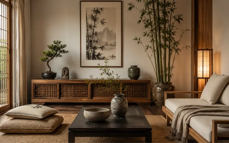 simple oriental home decor ideas you can start with today