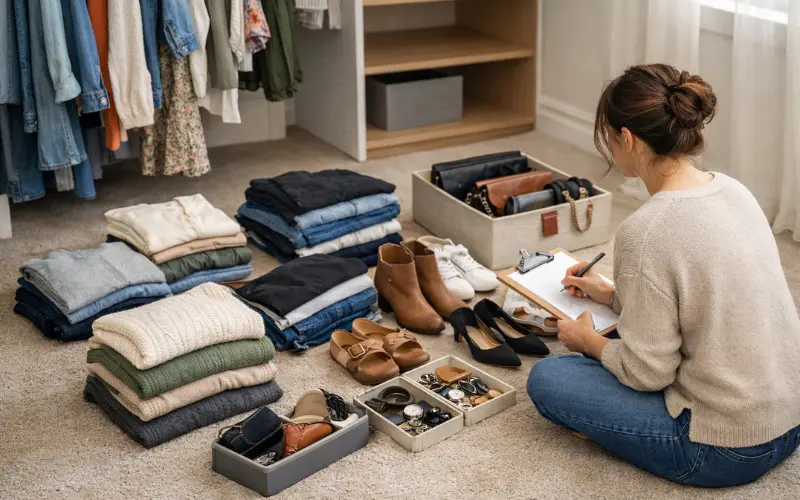start with a wardrobe audit, not a shopping list