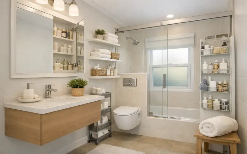 storage solutions that do not eat floor space