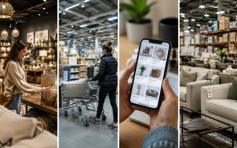 comparing local shops vs online marketplaces