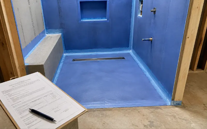 get written confirmation on waterproofing method and warranty